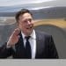 Elon Musk waving