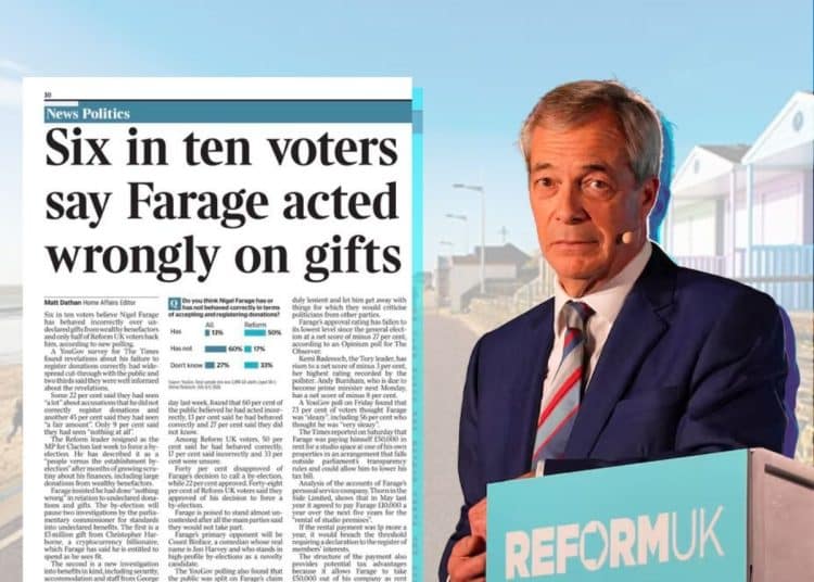 Nigel Farage of Reform UK