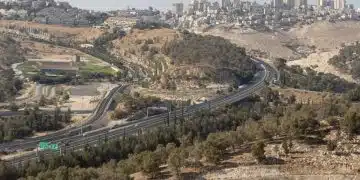 Land in the West Bank earmarked for Israeli settlements