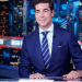 Jesse Watters dressed and ready for recording at the Fox News table