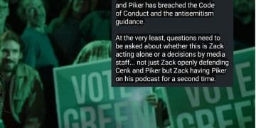 Zionist Greens label Zack Polanski antisemitic in further leaked WhatsApp Messages