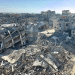 The Nuseirat refugee camp after it was bombed by the IOF on 8 June 2024