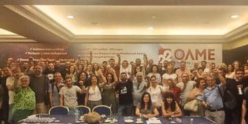 PAME trade union activists
