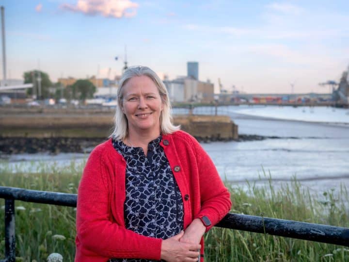Green Party candidate for Grays Riverside by-election Pauline Weir