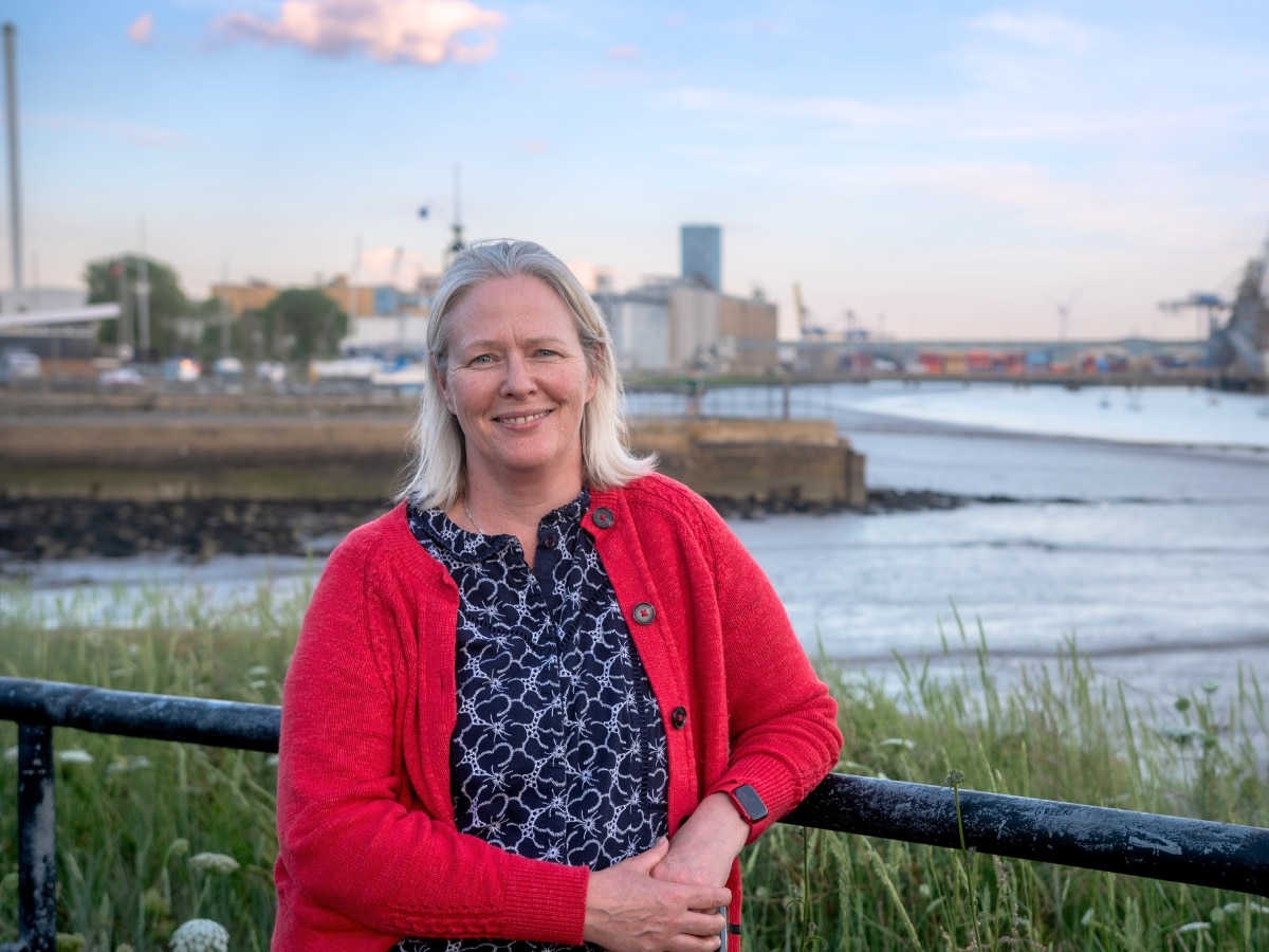 Green Party candidate for Grays Riverside by-election Pauline Weir
