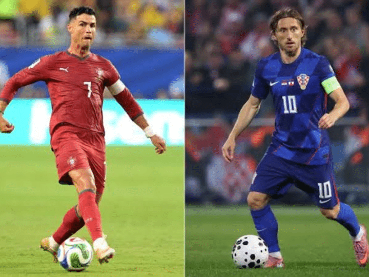 Ronaldo v Modric last dance. Ronaldo marches on as Modric bows out