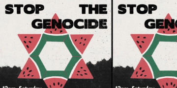 Anti-genocide Jewish bloc march for Palestine