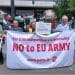 Ireland begins EU presidency as protesters denounce warmongering bloc