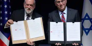 US and “Israel” sign illegal agreement for permanent US embassy compound on stolen Palestinian land in Jerusalem